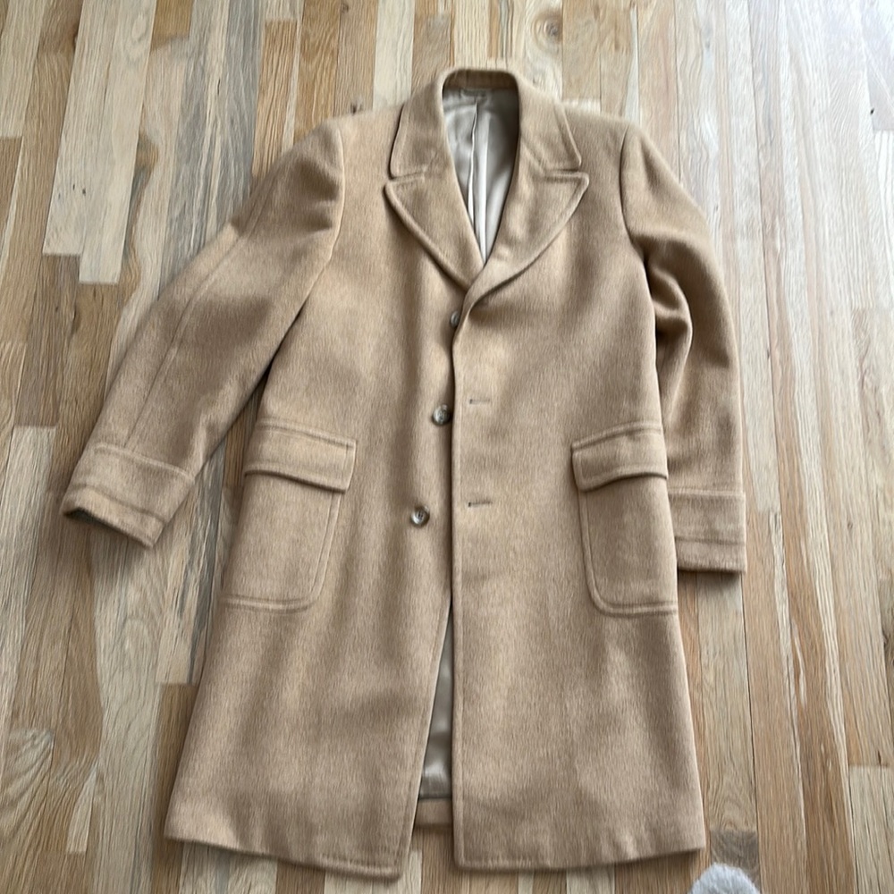 Custom 100% Camel Hair Overcoat